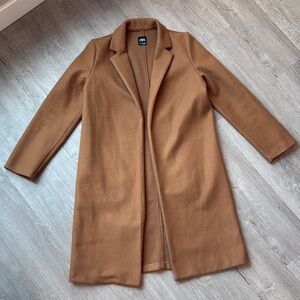 Zara camel peacoat with lapel
